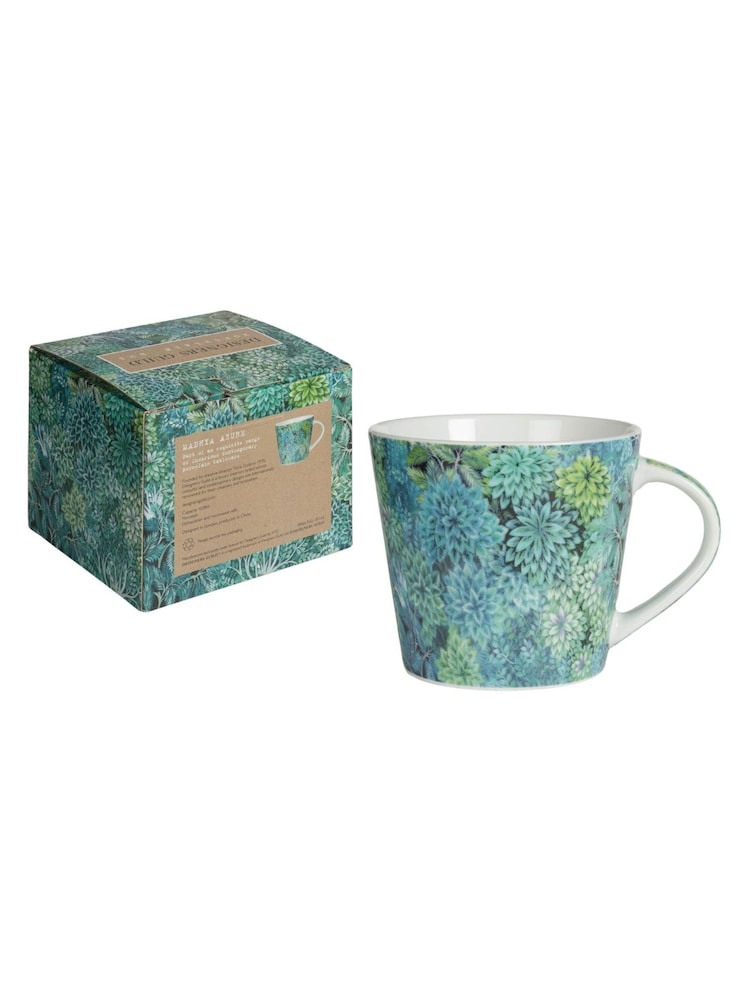 Designers Guild Set of 4 Moss Madhya Mugs - Image 4 of 4
