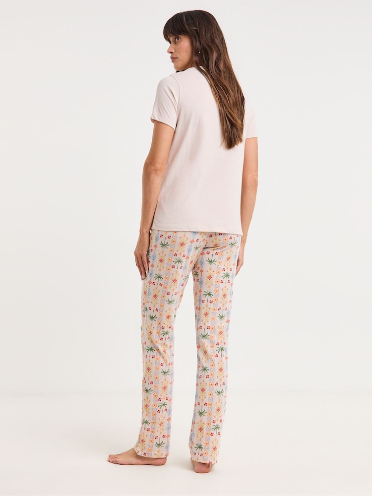 JD Williams Green Value Pyjamas Set 2 Pack - Image 2 of 4 JD Williams Green Value Pyjamas Set 2 Pack - Image 2 of 4