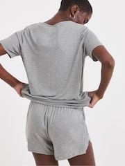 JD Williams Grey Lace Pyjamas Set - Image 2 of 4