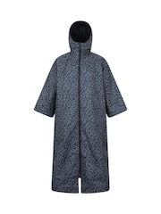 Mountain Warehouse Black Coastline Womens Water-Resistant UV Max Changing Robe - Image 1 of 5
