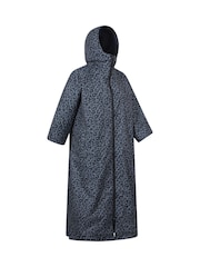 Mountain Warehouse Black Coastline Womens Water-Resistant UV Max Changing Robe - Image 2 of 5