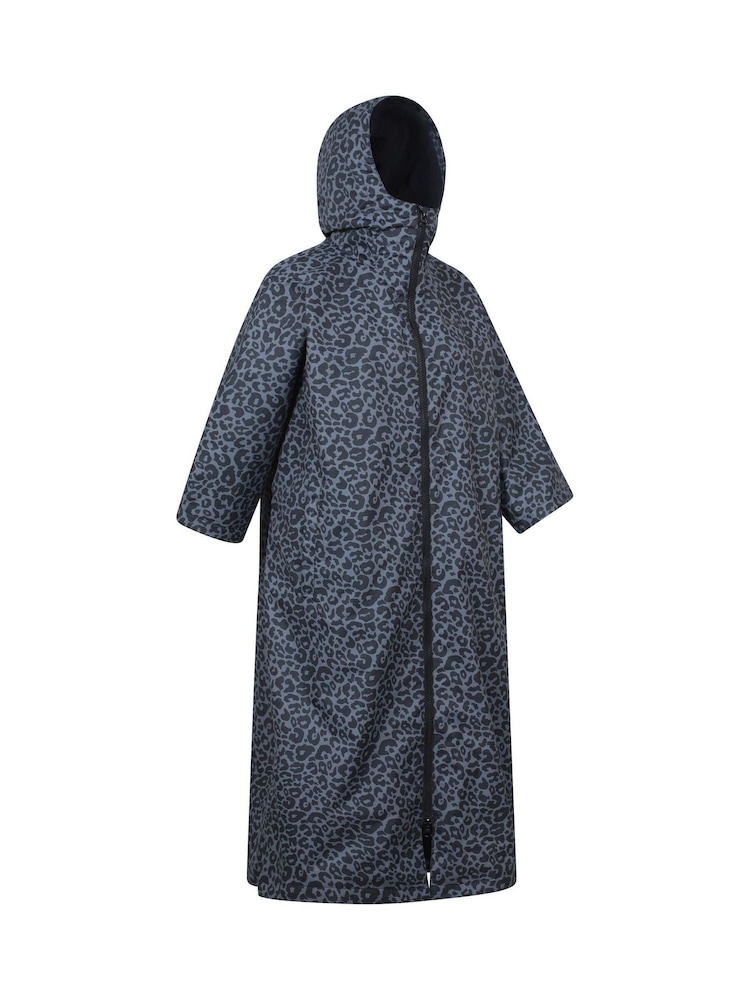 Mountain Warehouse Black Coastline Womens Water-Resistant UV Max Changing Robe - Image 2 of 5