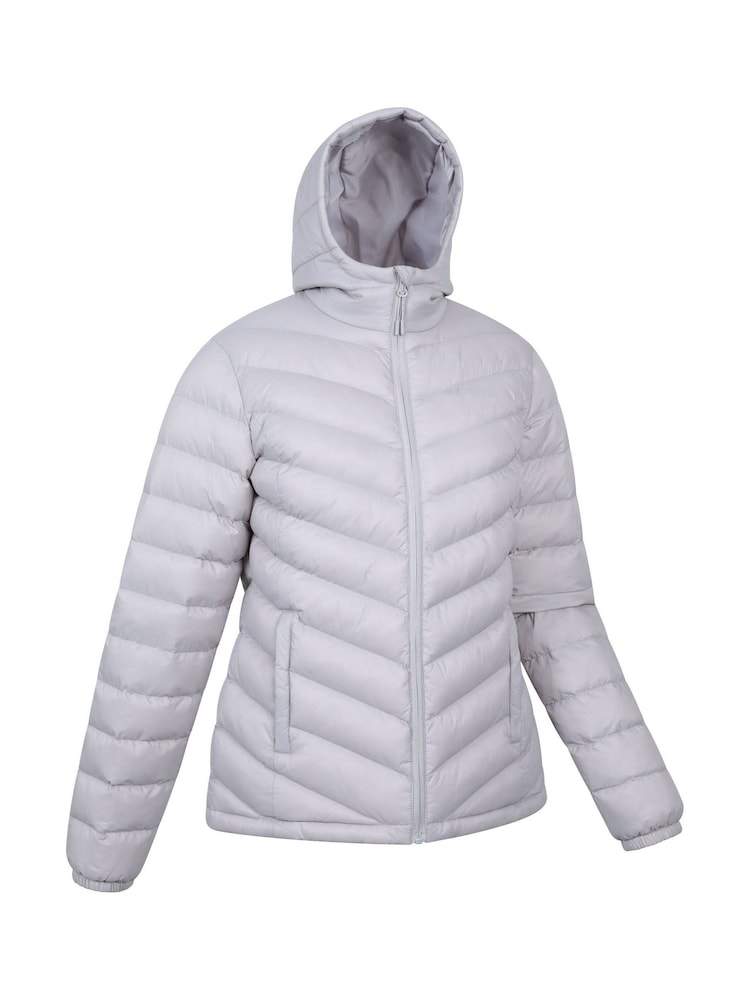 Mountain Warehouse Grey Seasons Womens Water-Resistant Padded Jacket - Image 2 of 5