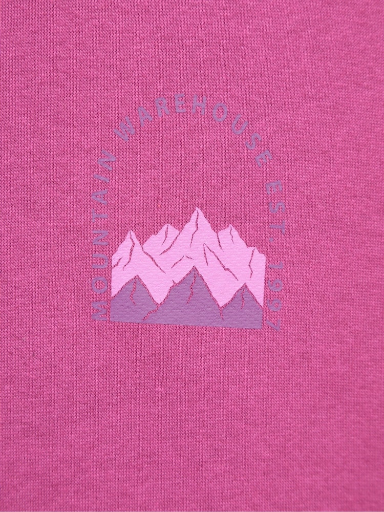 Mountain Warehouse Pink Printed Scene Womens Relaxed Fit Hoodie - Image 5 of 5