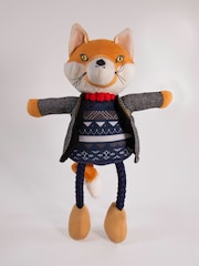 Joules Blue Jonty Tweedy Fox - Image 2 of 4