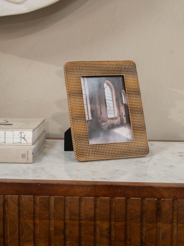 Libra Interiors Brown Sophia Photo Frame 13x18cm - Image 1 of 6