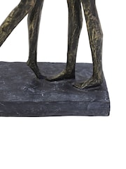 Libra Interiors Bronze Lovers Embrace Sculpture - Image 6 of 6