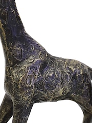 Libra Interiors Bronze Family Of Three Giraffes Sculpture - Image 5 of 6