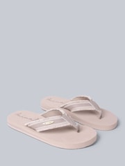 Animal Brown Womens Tidal Flip Flops - Image 1 of 4