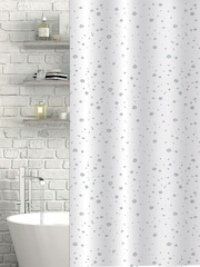 Showerdrape Droplets Shower Curtain - Imagem 1 de 3