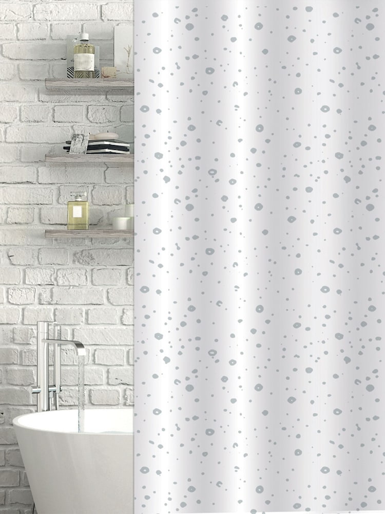 Showerdrape Droplets Shower Curtain - Imagem 1 de 3