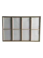 Libra Interiors Set of 4 Gold Natural Foil Trees Framed Wall Art Four - Image 3 of 3