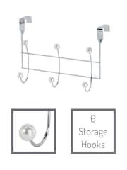 Showerdrape Set of 2 Akoya Over Door Storage Hooks - Imagem 2 de 4
