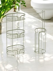 Showerdrape Dante Floor Caddy and Toilet Roll Holder - Bild 1 von 4