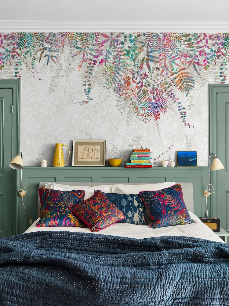 Clarissa Hulse Miami A4 Wallpaper Sample Cascading Kaleidoscope Mural - Image 1 of 3