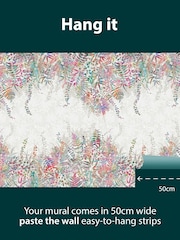 Clarissa Hulse Miami A4 Wallpaper Sample Cascading Kaleidoscope Mural - Image 2 of 3