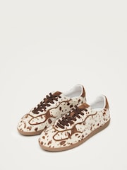 Alohas Animal Tb 56 Cow Print Leather Trainers - Image 2 of 7