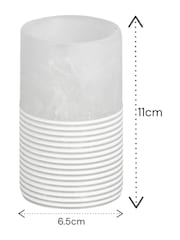 Showerdrape Bianco Striped Tumbler - Imagem 2 de 3
