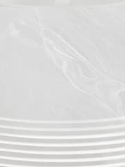 Showerdrape Frost Onyx White Bianco Striped Toothbrush Holder - Image 3 of 3
