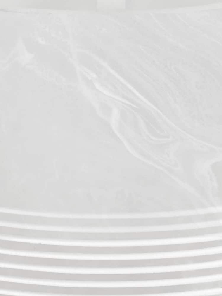 Showerdrape Frost Onyx White Bianco Striped Toothbrush Holder - Image 3 of 3