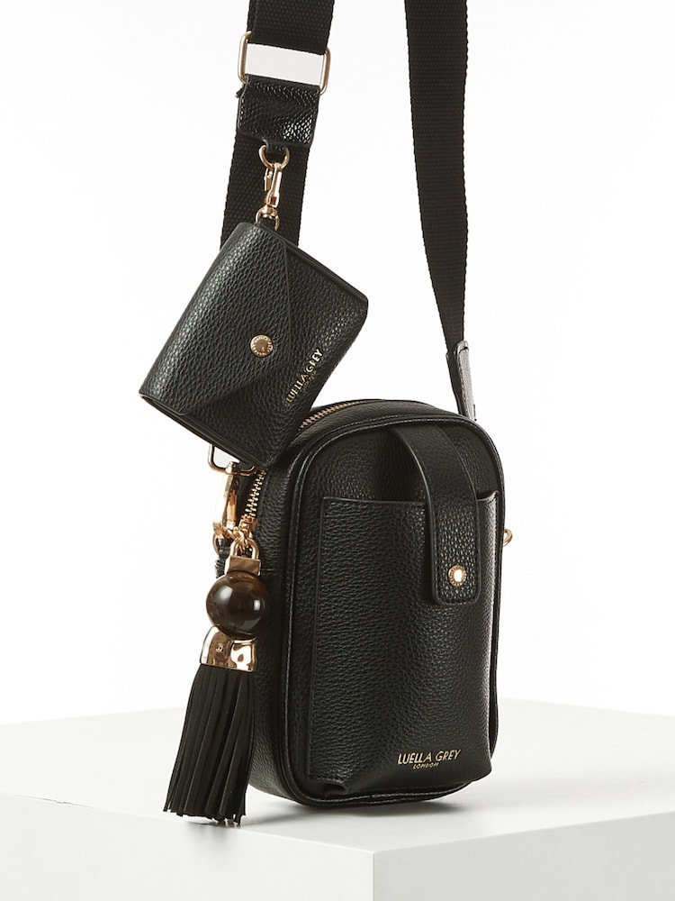 Schwarz - Luella Grey Elise Portrait Camera Cross-Body Bag - Bild 5 von 5