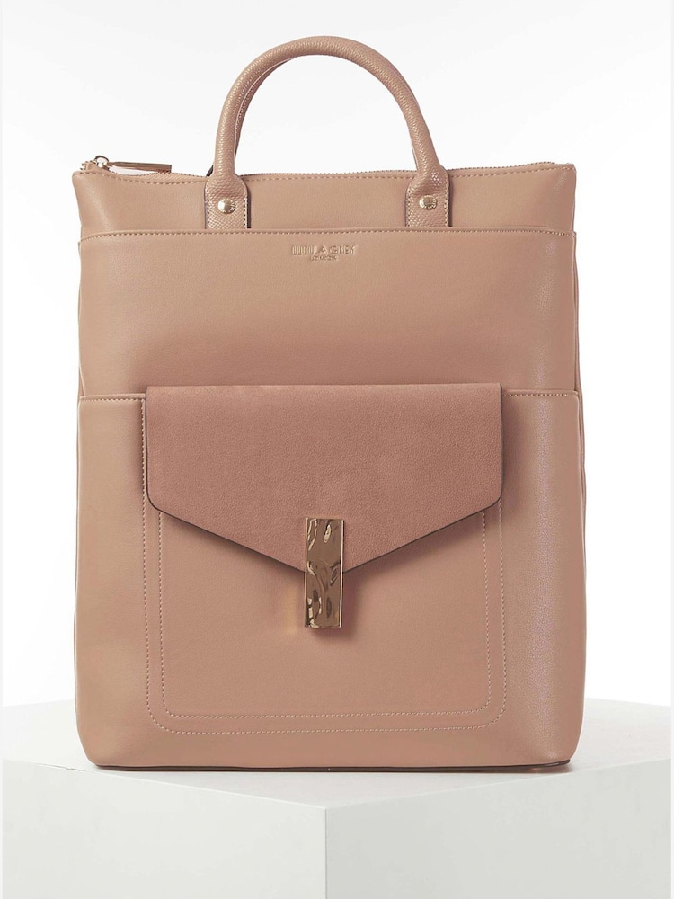 Braun - Luella Grey Audrey Laptop Backpack - Bild 1 von 8 Braun - Luella Grey Audrey Laptop Backpack - Bild 1 von 8