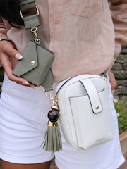 Weiß - Luella Grey Elise Portrait Camera Cross-Body Bag - Bild 4 von 5