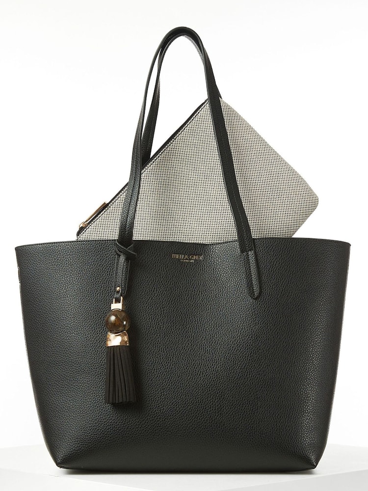 Schwarz - Luella Grey Benny Tote & Canvas Pouch - Bild 1 von 7 Schwarz - Luella Grey Benny Tote & Canvas Pouch - Bild 1 von 7