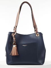 Blue - Luella Grey Sienna Hobo Tote - Image 1 of 5
