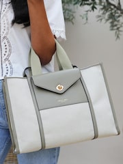 Luella Grey Giselle Laptop Tote Bag - Image 7 of 8