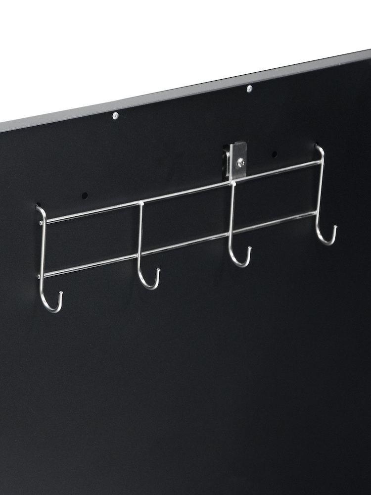Kettler Black Outdoor Kitchen 1 Door with Shelf Table - Image 5 of 5