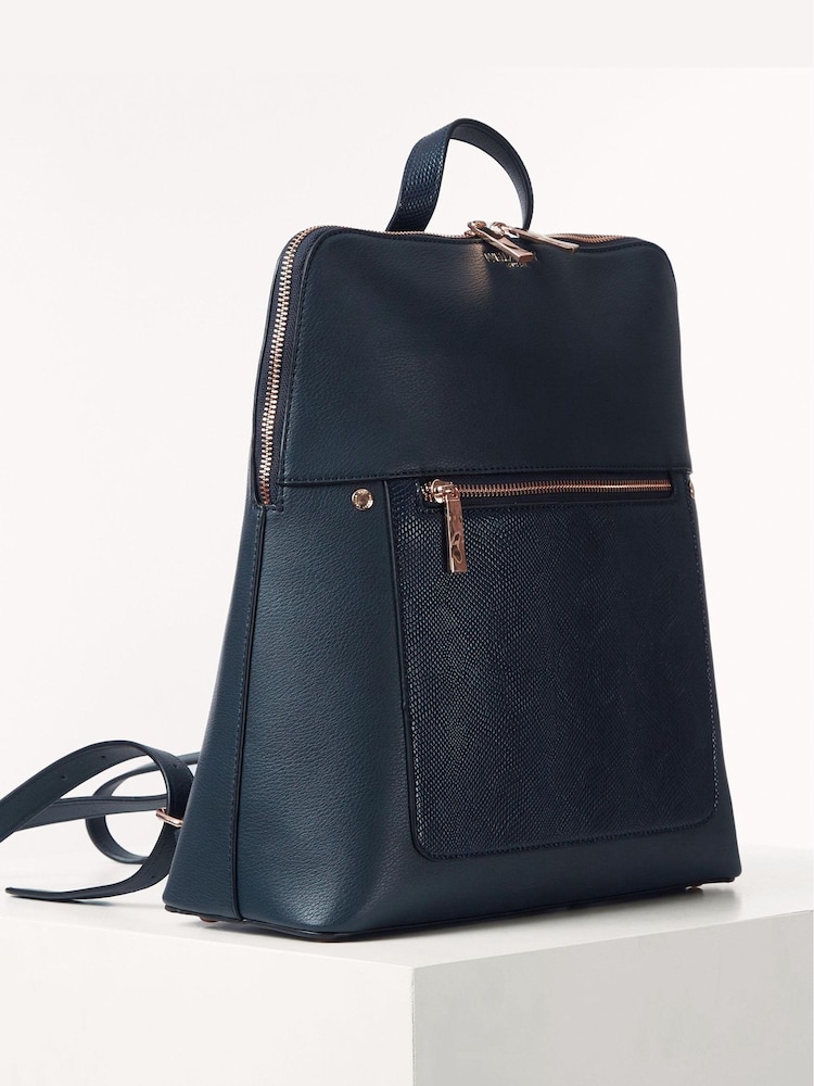 Blau - Luella Grey Petunia Laptop Backpack - Bild 5 von 5