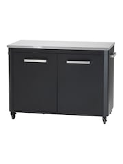 Cozze Black Outdoor Kitchen 2 Door Unit - Image 2 of 5