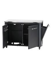 Cozze Black Outdoor Kitchen 2 Door Unit - Image 3 of 5