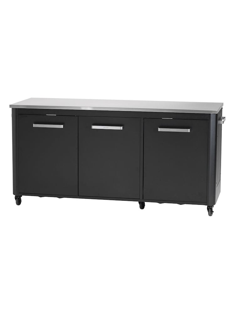 Cozze Black Outdoor Kitchen 3 Door Unit - Image 2 of 6