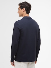 Barbour® International Marshall Long Sleeve Zipped Polo Shirt - Bild 3 von 5