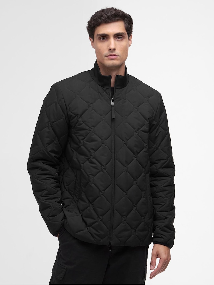 Barbour International Black Walden Quilted Jacket - Image 1 of 5 Barbour International Black Walden Quilted Jacket - Image 1 of 5