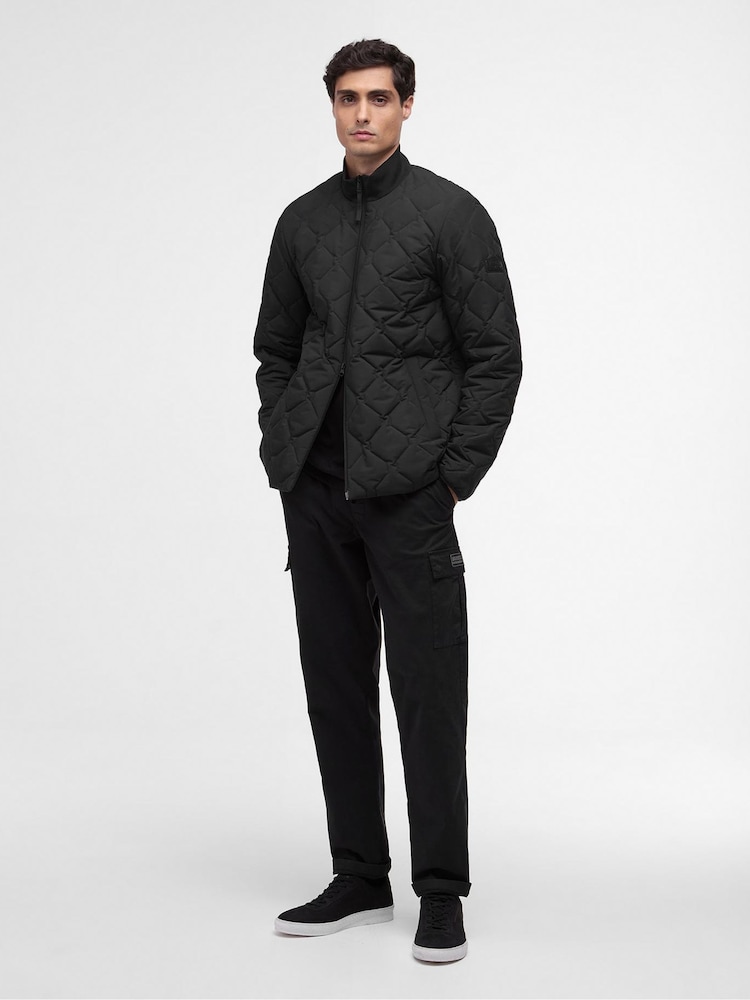 Barbour International Black Walden Quilted Jacket - Image 2 of 5 Barbour International Black Walden Quilted Jacket - Image 2 of 5