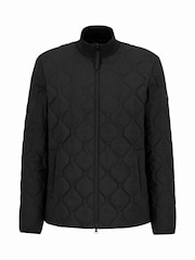 Barbour International Black Walden Quilted Jacket - Image 7 of 8