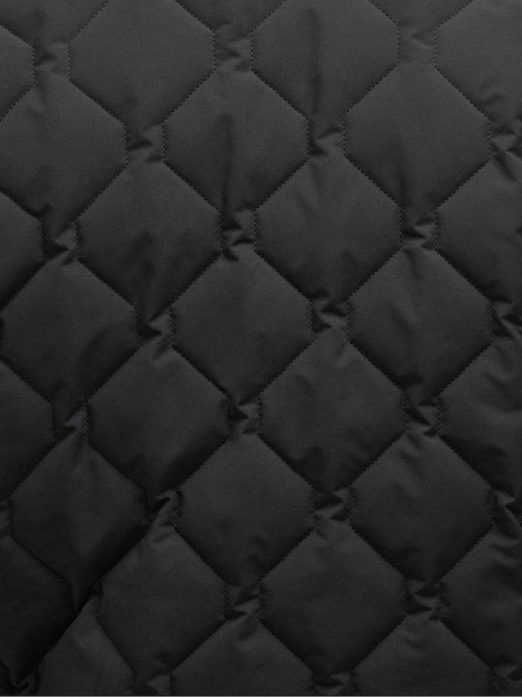Barbour International Black Walden Quilted Jacket - Image 8 of 8