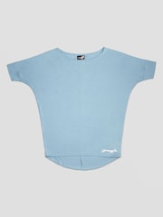 Pineapple Blue Monroe Short Sleeve Jersey T-Shirt - Image 6 of 8