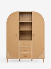 Rattan Felix Triple, 3 drawers Kids Wardrobe - Image 4 of 8