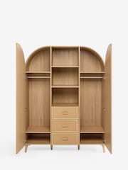 Rattan Felix Triple, 3 drawers Kids Wardrobe - Image 5 of 8