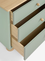Sage Green Kids Hutton Super Wide Chest of Drawers - Image 9 of 9