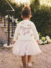 Ecru Flower Girl Occasion Cardigan (3mths-7yrs) - Image 3 of 7