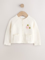 Ecru Flower Girl Occasion Cardigan (3mths-7yrs) - Image 4 of 7