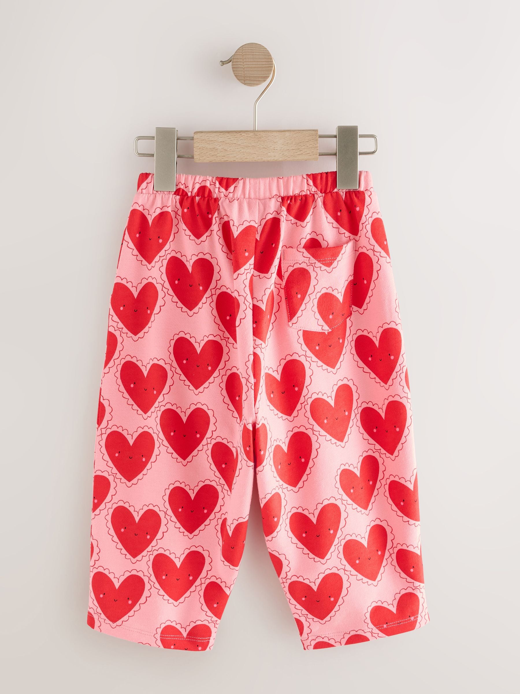 Buy Red Heart Textured Barrel Leg Trousers (3mths-7yrs) from Next USA