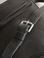 Black Messenger Cross-Body Bag - Image 6 of 7