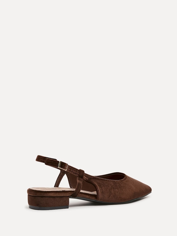 Linzi Brown Clasica Low Heeled Slingback Courts - Image 5 of 5 Linzi Brown Clasica Low Heeled Slingback Courts - Image 5 of 5