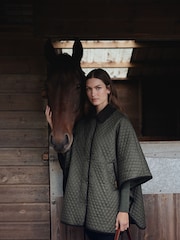 Barbour® Green Oakham Quilted Coat - Image 1 of 9